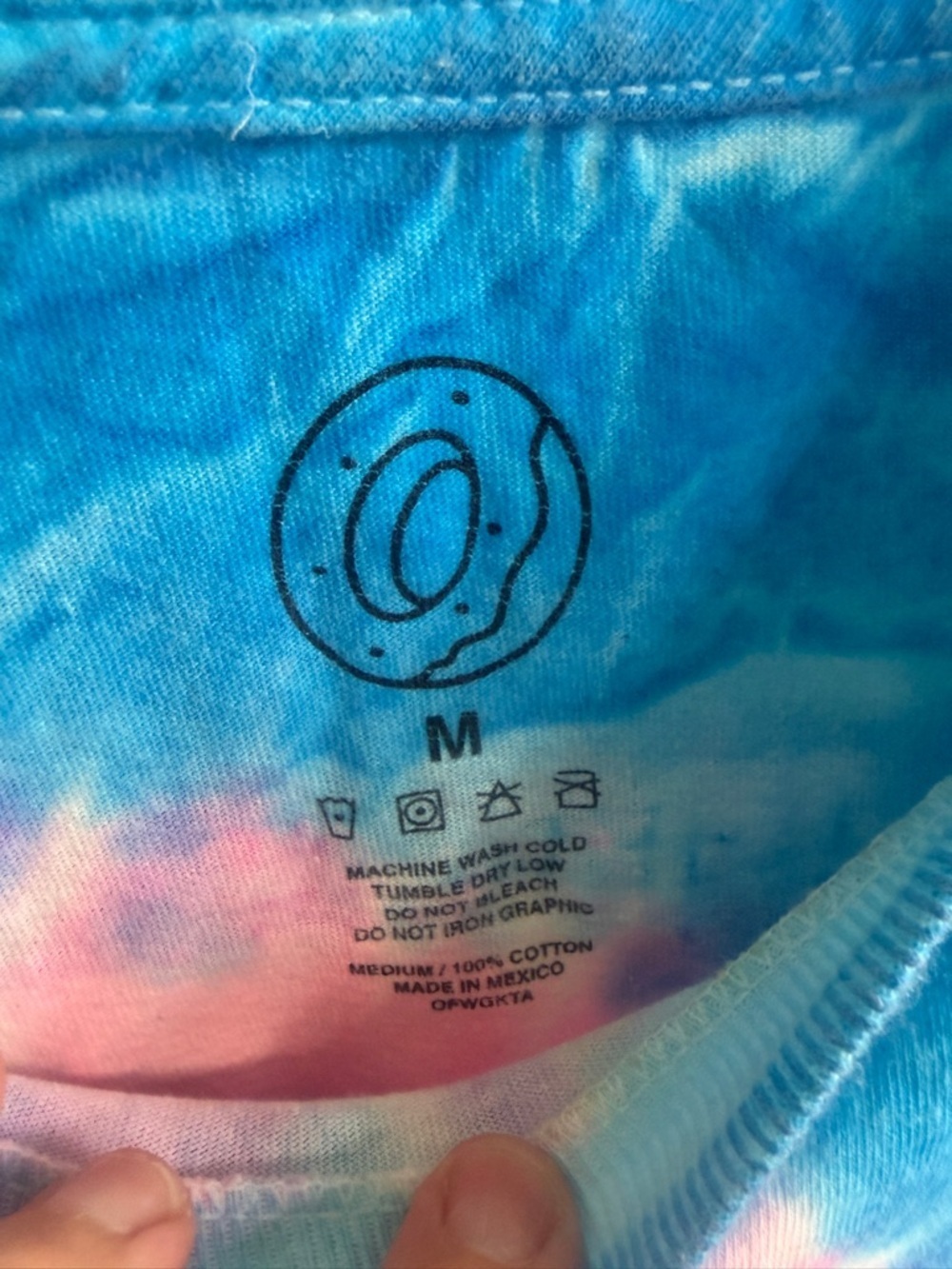 Excellent condition Odd FutureTie-Dye T-Shirt size M. Tyler the Creator Era - Picture 3 of 7